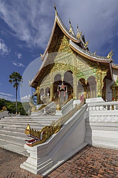 The Haw Pha Bang temple, Royal or Palace Chapel, Luang Prabang, Laos