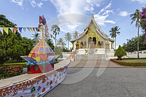 The Haw Pha Bang temple, Royal or Palace Chapel, Luang Prabang, Laos
