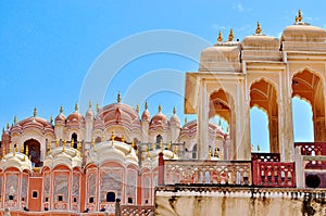 Hawa Mahal, Jaipur, India. photo