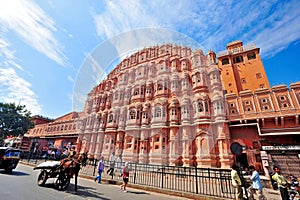 Hawa Mahal, Jaipur, India.