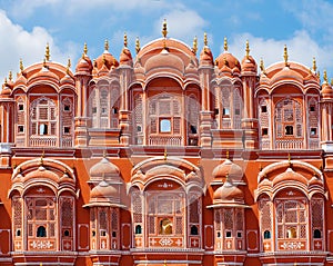 Hawa Mahal palace in Jaipur, Rajasthan