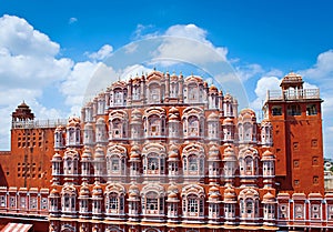 Hawa Mahal palace (Palace of the Winds), Jaipur, Rajasthan