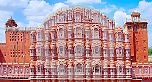 Hawa Mahal palace (Palace of the Winds) in Jaipur, Rajasthan photo