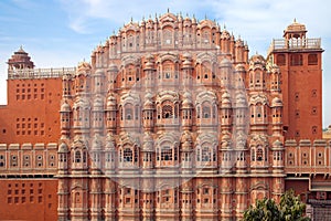 Hawa Mahal- Palace of Winds. Jaipur, India.