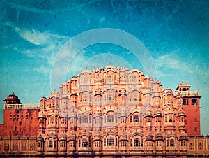 Hawa Mahal Palace of the Winds , Jaipur, Rajasthan