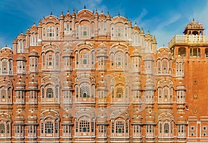 Hawa Mahal, the Palace of Winds, Jaipur, Rajasthan, India