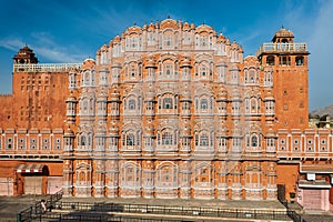 Hawa Mahal, the Palace of Winds, Jaipur, Rajasthan, India