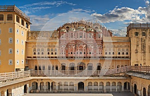 Hawa Mahal, the Palace of Winds, Jaipur, Rajasthan, India