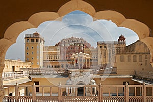 Hawa Mahal, the Palace of Winds, Jaipur, Rajasthan, India