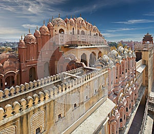 Hawa Mahal, the Palace of Winds, Jaipur, Rajasthan, India