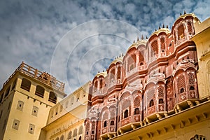 Hawa Mahal wall detail