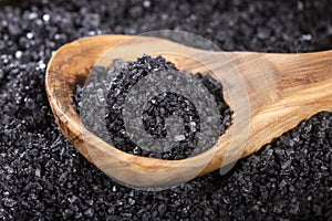 Hawaii black origin salt - Text space