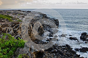 Hawaii cliff