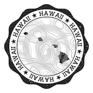 Hawaii outdoor stamp.