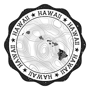 Hawaii outdoor stamp.