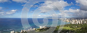 Hawaii panoramic view