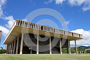 Hawaii State Capitol Building in Honolulu