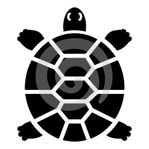 Hawaii turtle icon, simple style