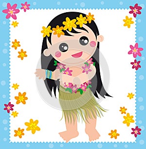 Hawaiian girl