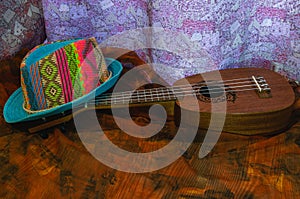 Hawaiian guitar for chord accompaniment of songs and solo performance