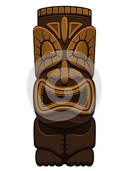 Hawaiian Tiki Statue