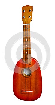 Hawaiian traditional four string ukulele