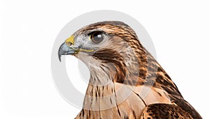 Hawk, isolated on a white background