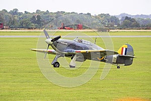 Hawker Hurricane take off