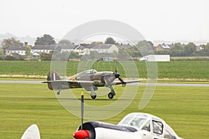 Hawker Hurricane take off