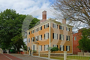 Hawkes House in Salem Maritime NHS, Salem, MA, USA