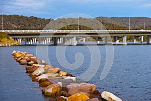 Hawkesbury River Bridge at Mooney Mooney