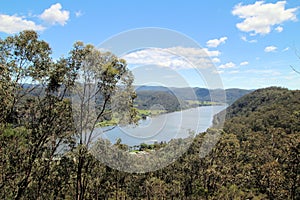 The Hawkesbury River at Wisemans Crossing Taken From Hawkins Lookout