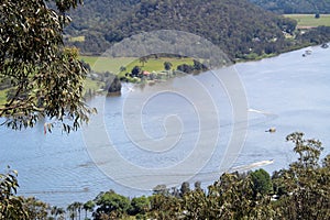 The Hawkesbury River at Wisemans Crossing Taken From Hawkins Lookout