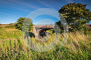 Hawkhill Bridge over River Aln