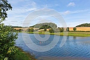 Hawkridge reservoir Quantock Hills Somerset