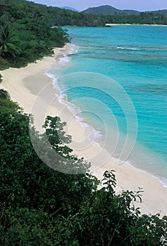 Hawksnest Beach on St John in the US Virgin Islands photo