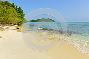Hawksnest Beach in US Virgin Islands, USA photo