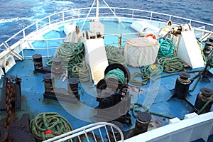 Hawsers, stern lines and ropes