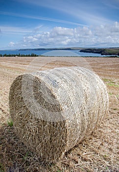 Hay Bail Cornwall Coast