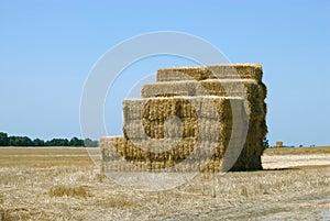 Hay Bale Stack