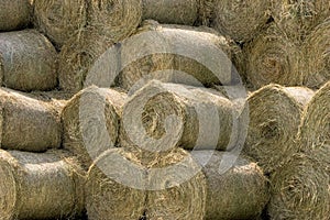 Hay bales