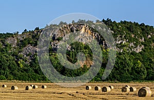 Hay bales