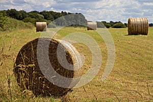 Hay Bales in North West England