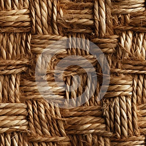 Hay interweaved seamless pattern illustration