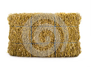 Hay isolated on a white