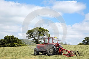 Hay Making Tractor