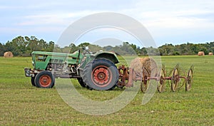 It is hay season in Missouri