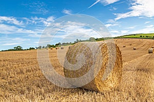A Haybale in the Countryside