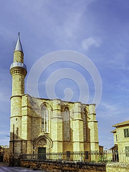 HaydarpaÃÅ¸a Mosque or formerly St. Catherine Church, Nicosia Cyprus photo