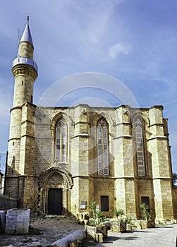 HaydarpaÃÅ¸a Mosque or formerly St. Catherine Church, Nicosia Cyprus photo